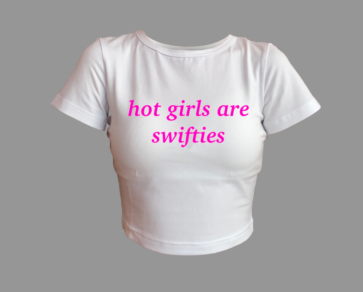 Crop top hot girls are swifties pink