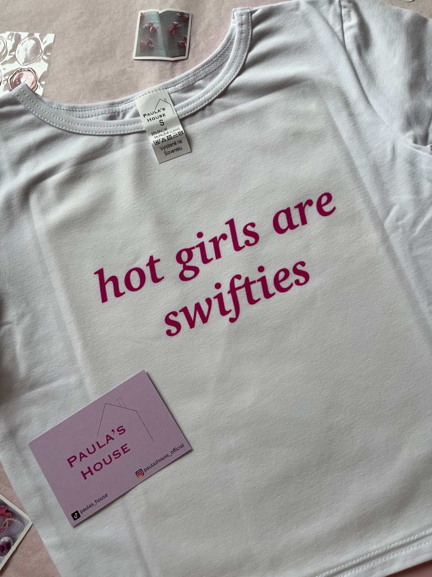 Crop top hot girls are swifties pink