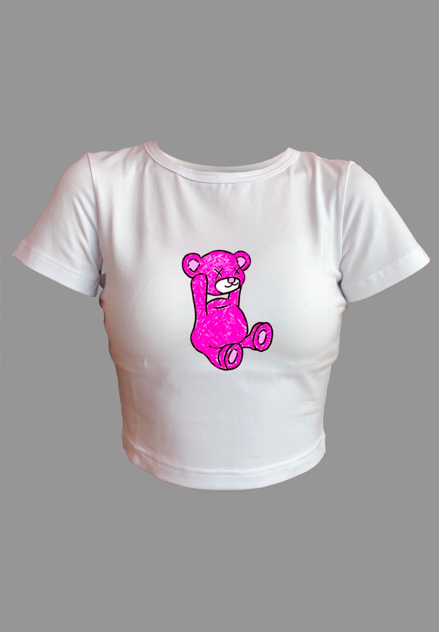 Crop top teddy bear