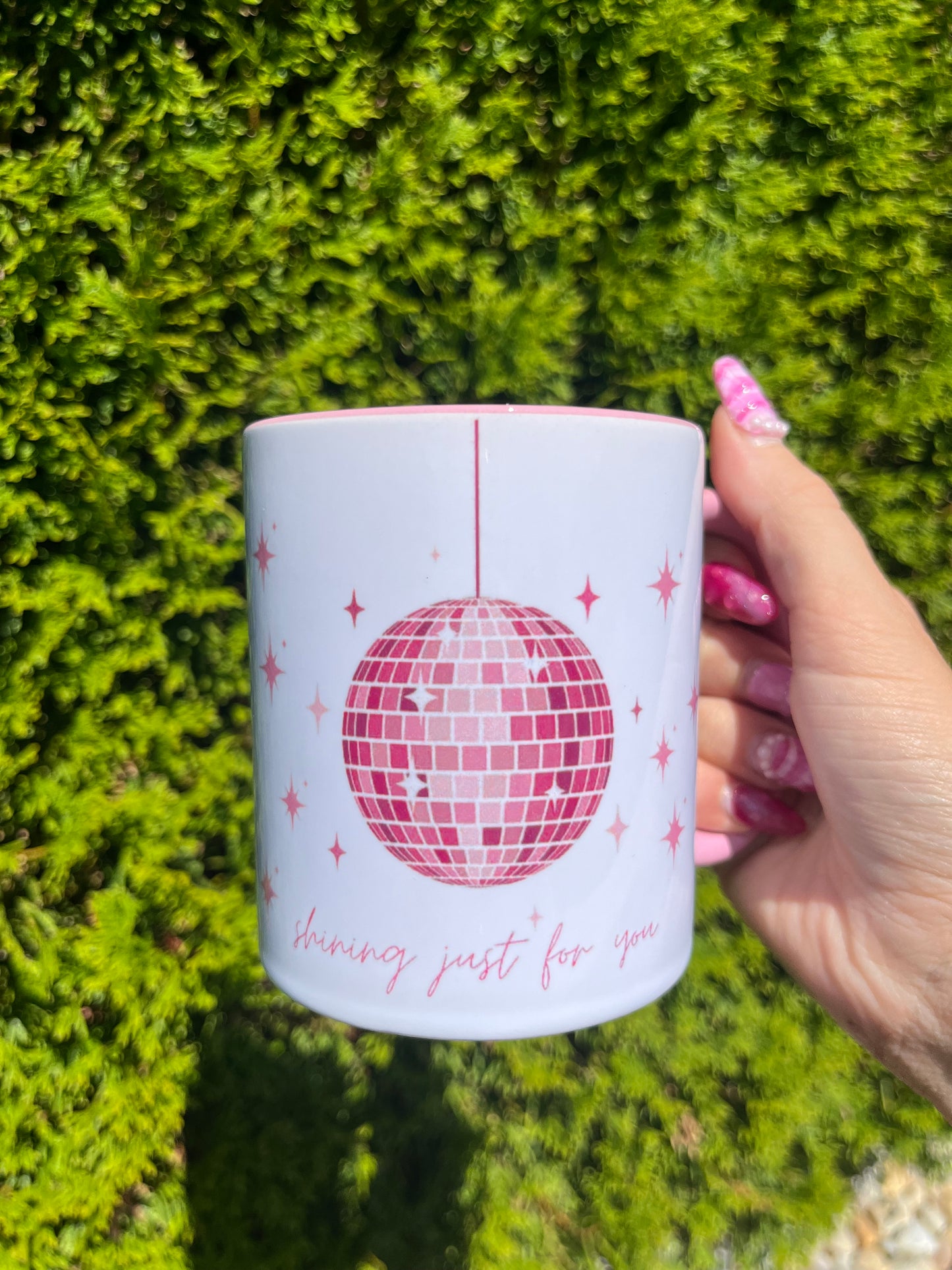 Mirrorball mug