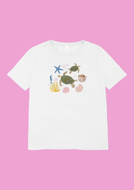 Oversized t-shirt Sealife